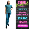 Conjunto Antifluido Verde Turquesa Hero (Atenas + Medical)