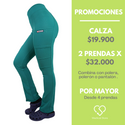 PANTALÓN SPANDEX RIPHOLIA VERDE TURQUESA