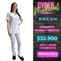 Conjunto Antifluido Blanco Hero (Atenas + Medical)