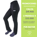 PANTALÓN SPANDEX RIPHOLIA NEGRO