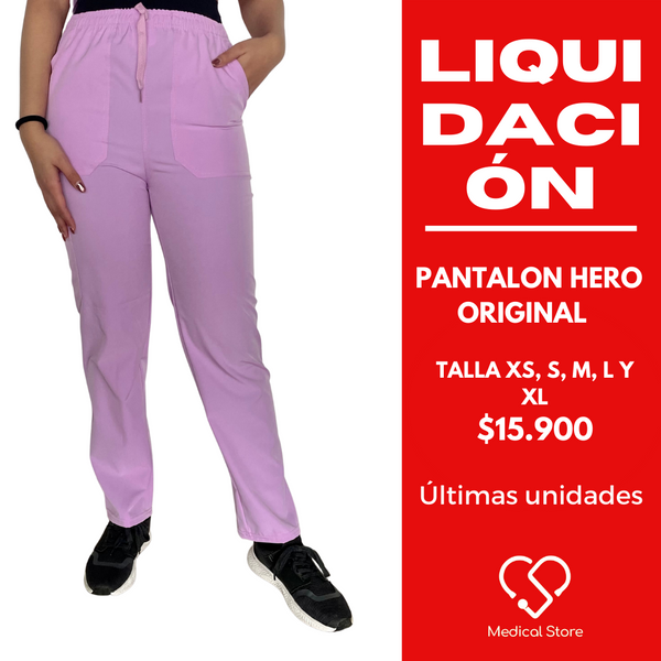 PANTALÓN HERO ORIGINAL ANTIFLUIDOS LILA