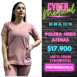 Top Antifluido Palo Rosa Hero Atenas