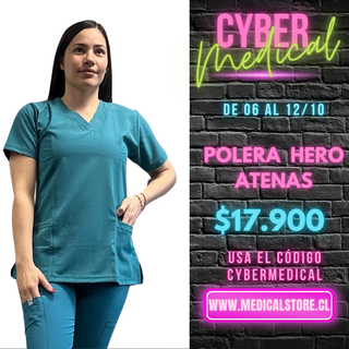 Top Antifluido Verde Turquesa Hero Atenas