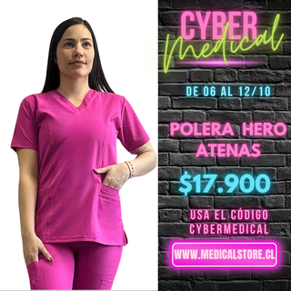 Top Antifluido Fucsia Hero Atenas