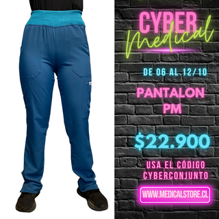 Pantalon Antifluidos PM Verde Petroleo