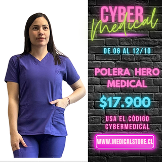 Top Antifluido Morado Hero Atenas