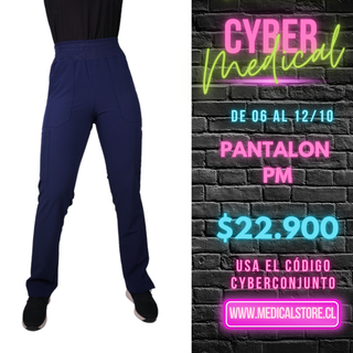 Pantalon antifluidos PM Azul Marino