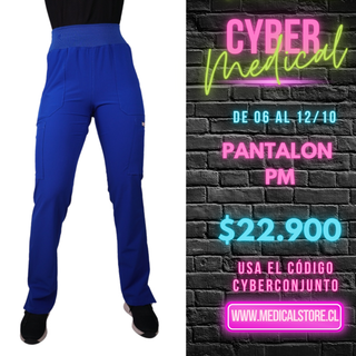 Pantalon antifluidos PM Azul Rey