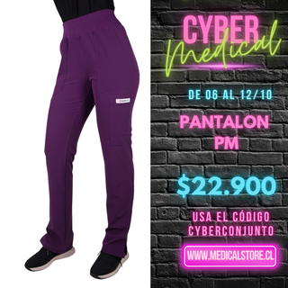 Pantalon Antifluidos PM Morado