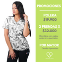 POLERA LYCRA BLANCO 2356