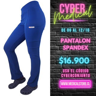 Pantalón Spandex Ripholia Azul Rey
