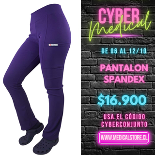 Pantalón Spandex Ripholia Morado