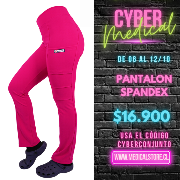 Pantalón Spandex Ripholia Fucsia