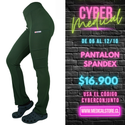 Pantalón Spandex Ripholia Verde Botella
