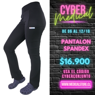 Pantalón Spandex Ripholia Negro