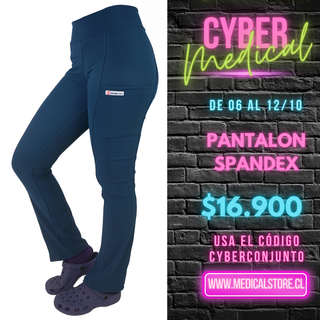 Pantalón Spandex Ripholia Azul Marino