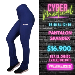 Pantalón Lycra Ripholia Azul Marino