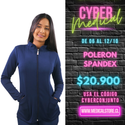 Polerón Spandex Ripholia Azul Marino