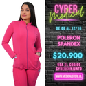 Polerón Spandex Ripholia Fucsia