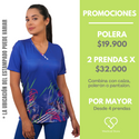 POLERA LYCRA AZUL REY 2448