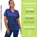 POLERA LYCRA AZUL REY 2449