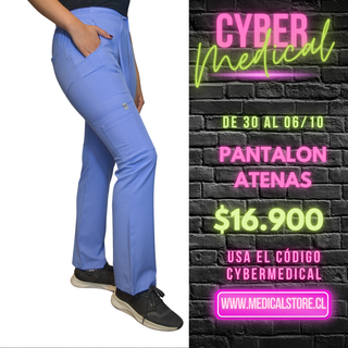 PANTALÓN CELESTE HERO ATENAS