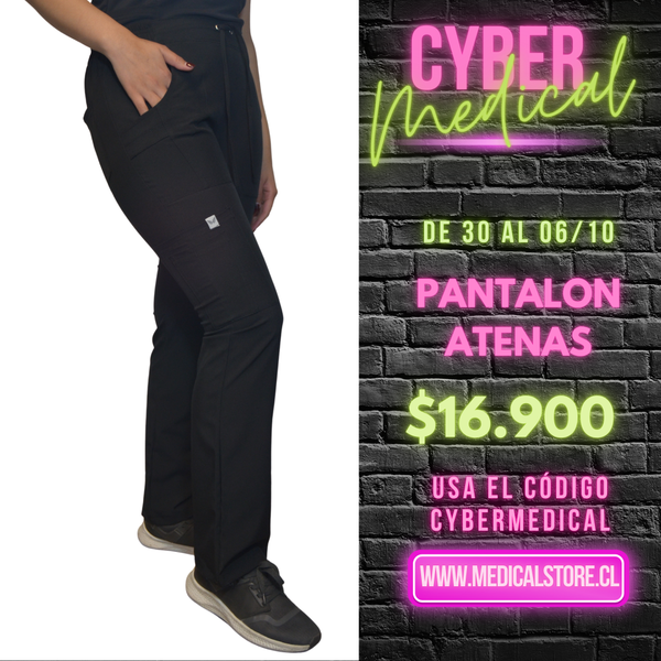 PANTALÓN NEGRO HERO ATENAS