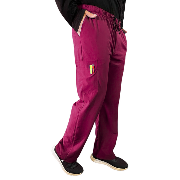 PANTALON RECTO ANTIFLUIDO HOMBRE BURDEO MODELO MADRID