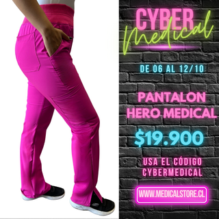 Pantalón Fucsia Hero Medical