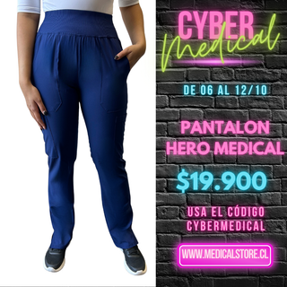 Pantalón Azul Marino Hero Medical