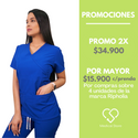 POLERA MUJER RIPHOLIA ANTIFLUIDO AZUL REY 2309