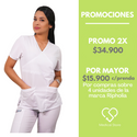 POLERA MUJER RIPHOLIA ANTIFLUIDOS BLANCO 2332