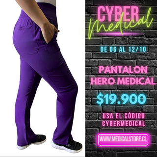 Pantalón Morado Hero Medical