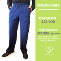 PANTALON RECTO ANTIFLUIDO HOMBRE AZUL MARINO MODELO MADRID