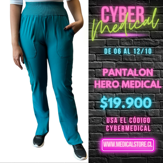 Pantalón Turquesa Hero Medical