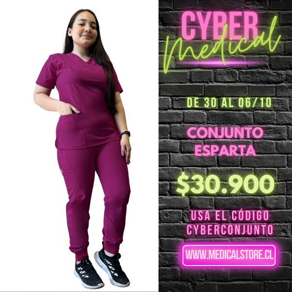 CONJUNTO JOGGER  BURDEO HERO ESPARTA