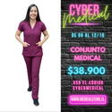 Conjunto Antilfuido Burdeo Hero Medical