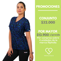 POLERA LYCRA RIPHOLIA AZUL REY  2353