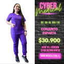 CONJUNTO JOGGER MORADO HERO ESPARTA