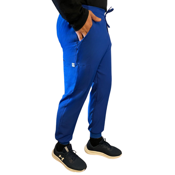 CONJUNTO HOMBRE JOGGER ANTIFLUIDO AZUL REY MODELO ESPARTA