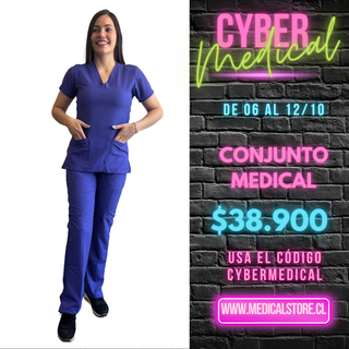 Conjunto Antilfuido Morado Hero Medical