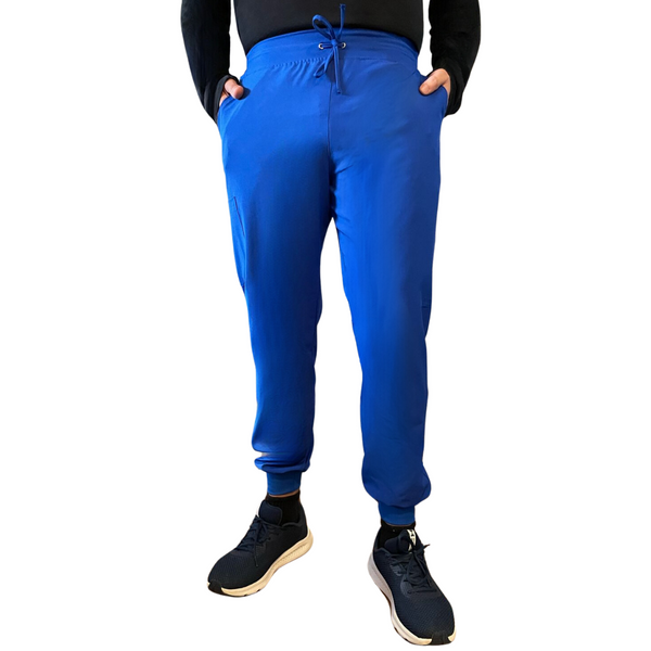 CONJUNTO HOMBRE JOGGER ANTIFLUIDO AZUL REY MODELO ESPARTA