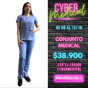 Conjunto Antifluido Celeste Hero Modelo Medical
