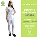 CONJUNTO BLANCO HERO (ATENAS + MEDICAL)