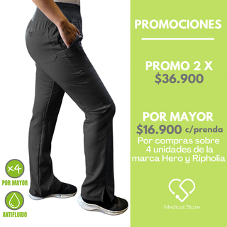 PANTALÓN GRIS HERO MEDICAL