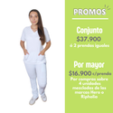 CONJUNTO SPANDEX BLANCO