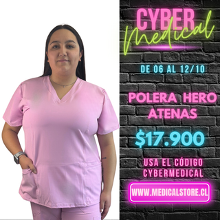 Top Antifluido Rosa Bebe Hero Atenas