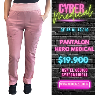 Pantalón Palo Rosa Hero Medical