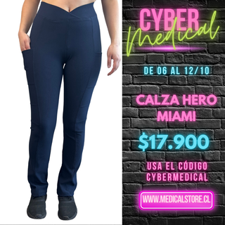 Pantalón Spandex Hero Miami Azul Marino