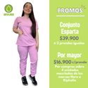CONJUNTO ANTIFLUIDO JOGGER ROSA BEBE HERO ESPARTA